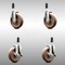 Service Caster 5 Inch 316SS High Temp Glass Filled Nylon 1-1/8 Inch Stem Caster Brake SCC, 2PK SCC-SS316EX20S514-GFNSHT-2-TLB-2-118 - alternate 1